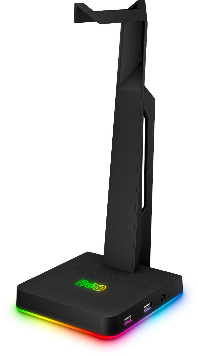 CONNECT IT NEO Stand-It RGB + USB hub, fekete