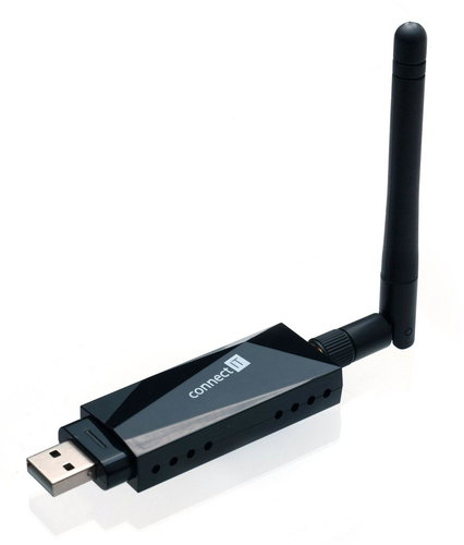 CONNECT IT CI-88 WiFi Adapter Main image CONNECT IT CI-88 WiFi Adapter - WiFi USB Adapter - Main image