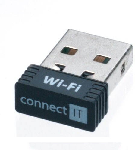 CONNECT IT CI-89 Mini WiFi Adapter Main image CONNECT IT CI-89 Mini WiFi Adapter - WiFi USB Adapter - Main image