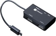 CONNECT IT OTG Hub & Reader, USB + micro USB - Card Reader
