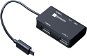 CONNECT IT OTG Hub & Reader, USB + micro USB - Čítačka kariet