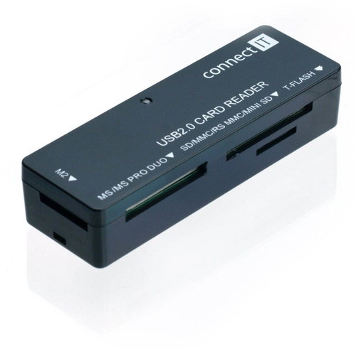 CONNECT IT CI-56 UltraSlim Reader V2 Main image CONNECT IT CI-56 UltraSlim Reader V2 - Card Reader - Main image