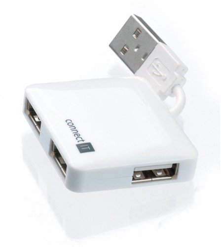CONNECT IT CI-52 white Main image CONNECT IT CI-52 white - USB Hub - Main image