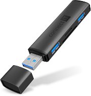 CONNECT IT Compact 4in1, anthrazit - USB Hub