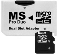 Csatlakoztassa PRO DUO 2 Micro SDHC - Adapter