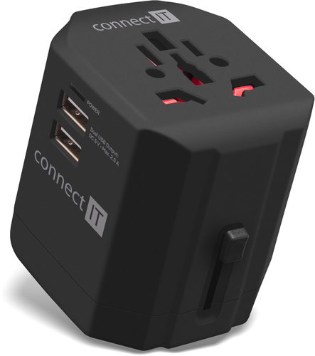 CONNECT IT Power Wanderer Main image CONNECT IT Power Wanderer - Travel Adapter - Main image