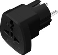 CONNECT IT UK->EU Power Adapter černý - Reiseadapter