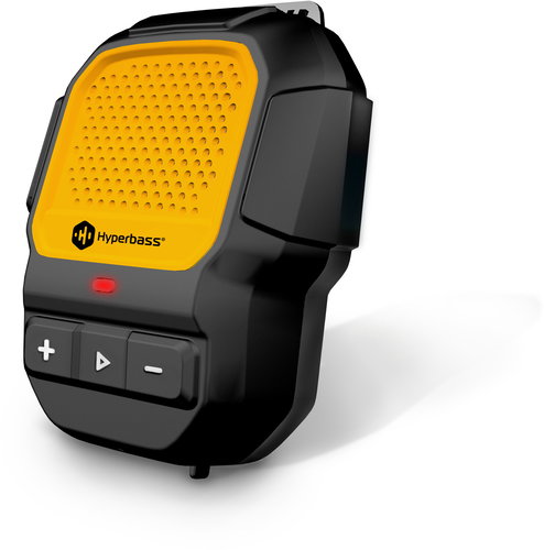 CONNECT IT Hyperbass ClipBEAT, fekete-sárga - Bluetooth hangszóró - Fő fotó