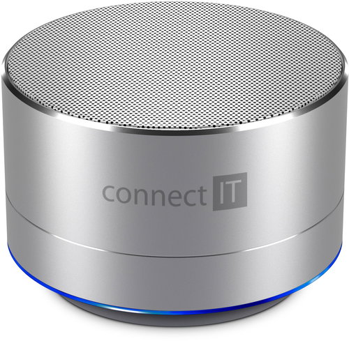 CONNECT IT Boom Box BS500S Silver - Bluetooth Speaker - Main image