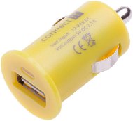 CONNECT IT InCarz Charger 1XUSB 2.1A Yellow - Car Charger