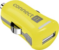 CONNECT IT InCarz Charger ONE 2.1A sárga (V2) - Autós töltő