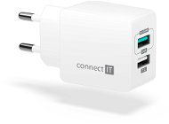 CONNECT IT Fast Charge CWC-2015-WH fehér - Töltő adapter