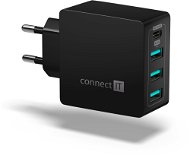 CONNECT IT Fast Charge CWC-4060-BK schwarz - Netzladegerät