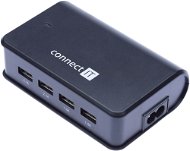 CONNECT IT CI-497 Quadro Charger black - Charger