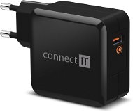 CONNECT IT InWallz QUALCOMM QUICK CHARGE 3.0 black - Charger