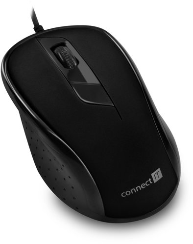 CONNECT IT Optical USB mouse black Main image CONNECT IT Optical USB mouse black - Mouse - Main image