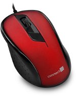 CONNECT IT Optical USB Mouse Red - Mouse