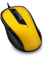 CONNECT IT Optical USB mouse sárga - Egér