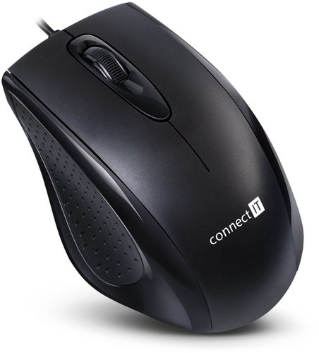 CONNECT IT ERGO CI-65 black Main image CONNECT IT ERGO CI-65 black - Mouse - Main image