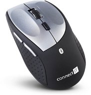 CONNECT IT Bluetooth Mouse CI-189 black-and-silver - Mouse