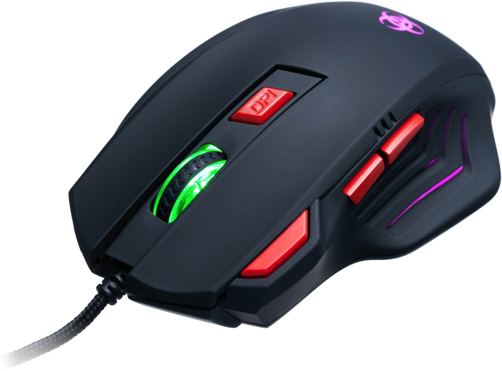 CONNECT IT Biohazard Mouse fekete