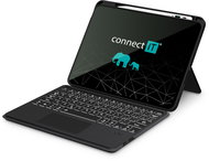 CONNECT IT TabCase for iPad 10.9", black - Tablet Case With Keyboard
