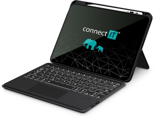 CONNECT IT TabCase for iPad 10.9", black - Tablet Case With Keyboard - Main image