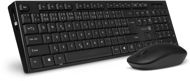 Keyboard and Mouse Set CONNECT IT CKM-7500-EN CZ/SK Black - Set klávesnice a myši