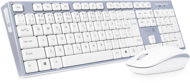 CONNECT IT CKM-7510-CS CZ/SK White - Set klávesnice a myši