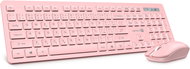 CONNECT IT Wireless FashionCombo2 Pink - CZ/SK - Keyboard and Mouse Set