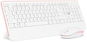 Keyboard and Mouse Set CONNECT IT CKM-7801-CS (CZ+SK), White - Set klávesnice a myši