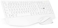 CONNECT IT CKM-7804-CS (CZ + SK), white - Set klávesnice a myši