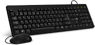 CONNECT IT CKM-4000-CS černá - CZ/SK - Set klávesnice a myši