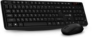 CONNECT IT OfficeBase Wireless Combo, černá - Set klávesnice a myši