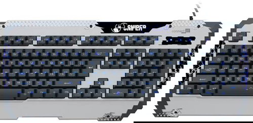 CONNECT IT GK5500 Sniper Keyboard white Main image CONNECT IT GK5500 Sniper Keyboard white - Keyboard - Main image