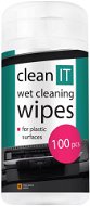 CLEAN IT wet cleaning wipes for plastic 100pcs - Cleaner