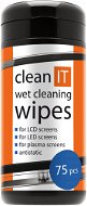 CLEAN IT čistiace obrúsky mokré pre LCD/TFT 75ks - Čistiaci prostriedok