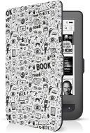 CONNECT IT for PocketBook 624/626, Doodle White - E-Book Reader Case