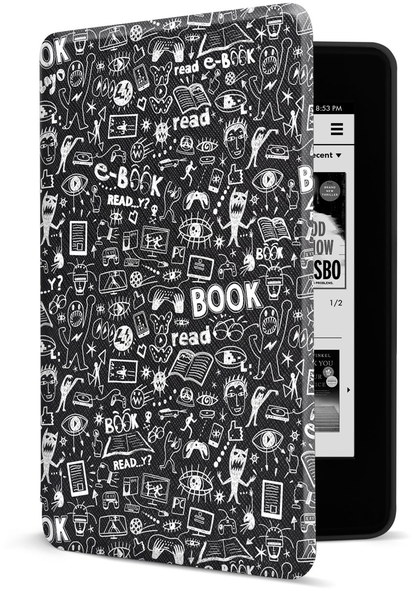 CONNECT IT CEB-1043-BK Amazon NEW Kindle Paperwhite 2018 készülékhez, fekete-firka