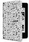 CONNECT IT CEB-1043-WH for Amazon NEW Kindle Paperwhite 2018, Doodle white - E-Book Reader Case