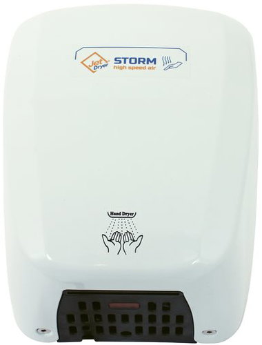 JET DRYER STORM White ABS Plastic - Hand Dryer - Main image