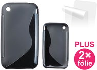 CONNECT IT S-Cover iPhone 3G/3GS black - Phone Case