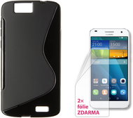 CONNECT IT S-Cover Huawei G7 black - Phone Cover