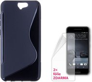 Kapcsolatba IT-Cover fekete HTC One A9 - Mobiltelefon tok