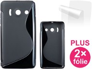 Kapcsolatba IT-Cover Huawei Ascend Y300 fekete - Mobiltelefon tok