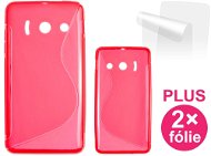 CONNECT IT S-Cover HUAWEI Ascend Y300 Red - Protective Case