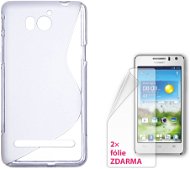 CONNECT IT S-Cover HUAWEI G600 čierne - Puzdro na mobil