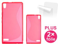  CONNECT IT S-Cover HUAWEI Ascend P6 red  - Phone Case