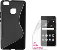 CONNECT IT S-Cover Huawei P9 Lite (2016) Schwarz - Handyhülle