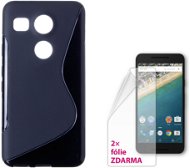 CONNECT IT S-Cover LG Nexus 5X čierne - Kryt na mobil